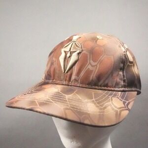 Kryptek Highlander Camo Spartan Logo Men Hat OSFM Tan Hunting